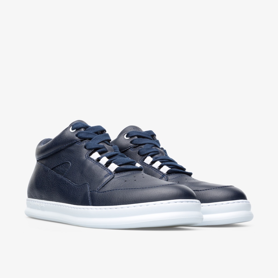 Camper Runner Navy - Camper Mens Sneakers ||7596-GXWRM||